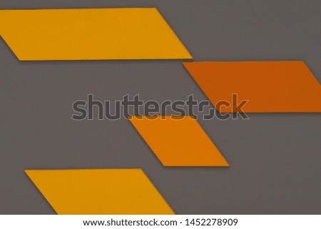 Gray background and yellow tone
