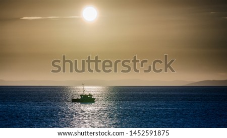 Fishing Boat on Firth of Clyde