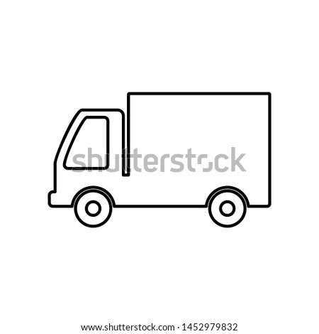 Illustration about Simple of vehicle icon