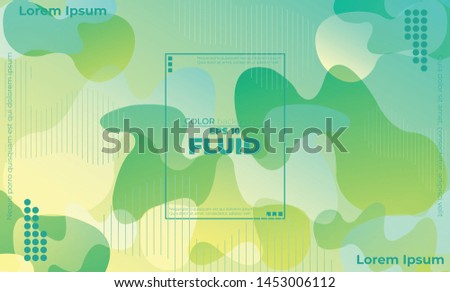 Abstract fluid color pattern of neon color liquid gradient background with modern geometric dynamic motion style Suitable For Wallpaper, Banner, Background, Card, Book Illustration, 