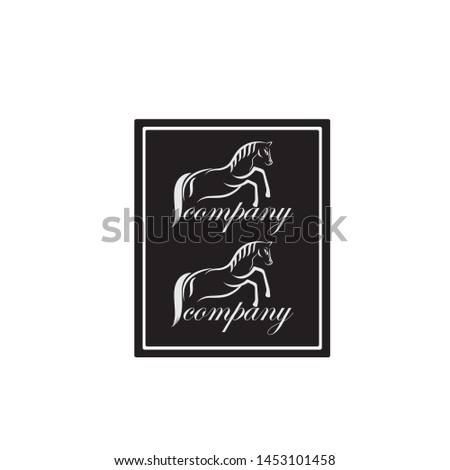 Horse Logo Template - Vector
