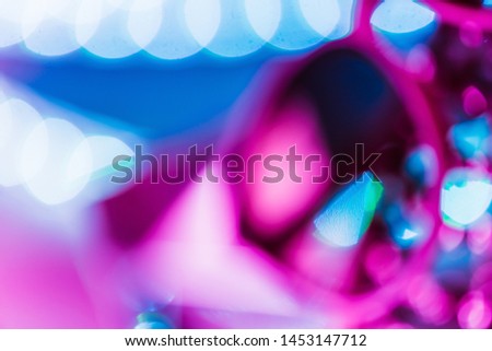 Abstract light neon soft glass background texture in pastel colorful gradient.