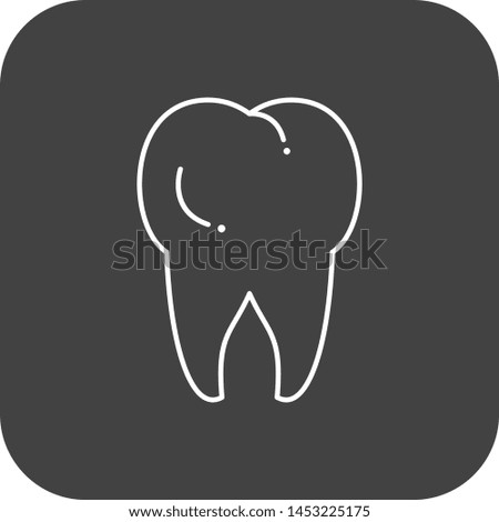 Tooth icon for your project
