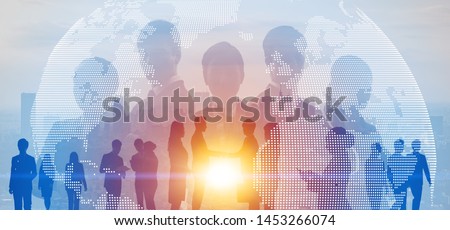 Global business concept. Network of business. Diversity. Royalty-Free Stock Photo #1453266074