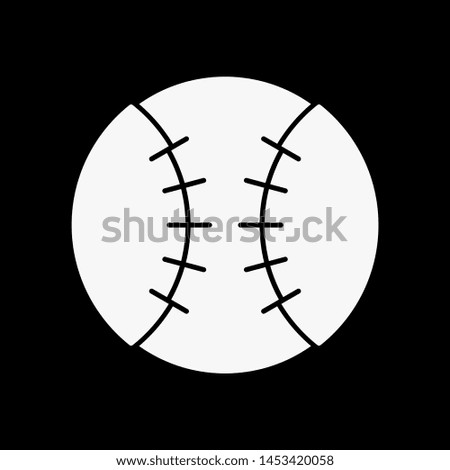 Baseball icon for your project
