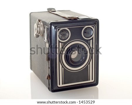 Vintage box camera