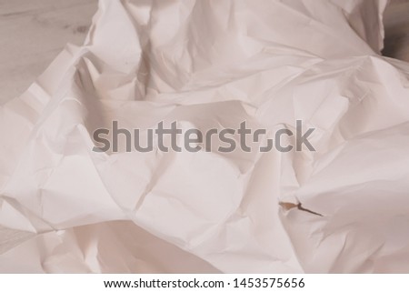 white creased crumpled paper background grunge texture backdrop