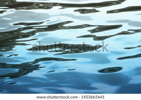ocean water and sea wave pattern in colorful image