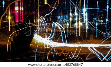 Abstract long exposure photograph in Johannesburg Houghton
