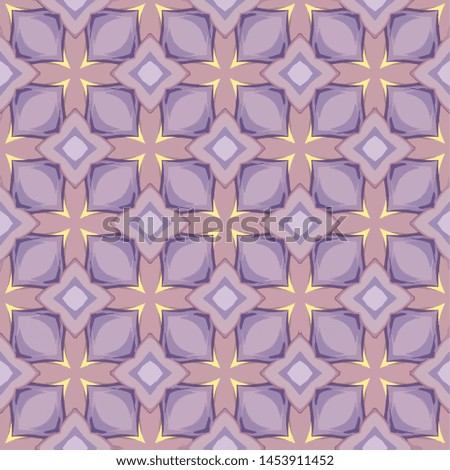 Abstract seamless pattern background Islamic geometric traditional for wrapping paper, wallpaper, carpet, and textile