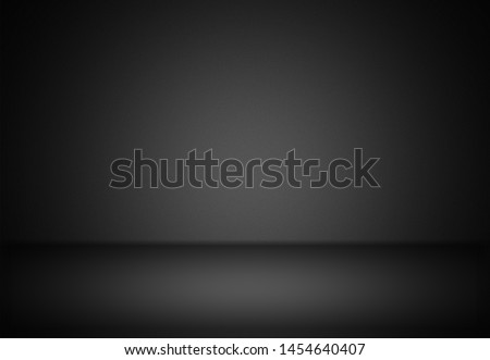 Dark, gray and black, abstract wall and studio room gradient background
    
    - Image