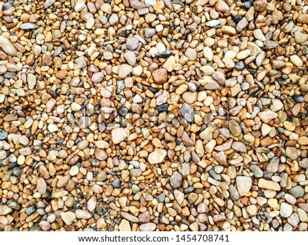 Brown pebbles background Brown pebbles,Gravel background Royalty-Free Stock Photo #1454708741