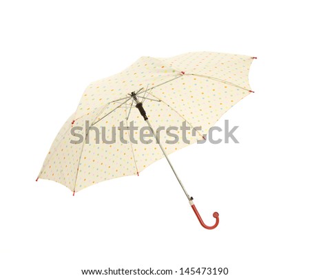 umbrella isolated on white background 