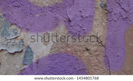 texture and background of old and painted concrete pavement