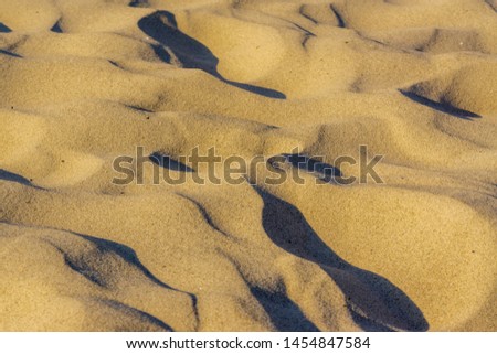 Sand in the desert as a background