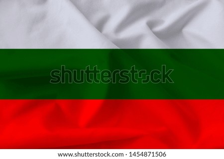 national flag of Bulgaria, a symbol of vacation, immigration, politics