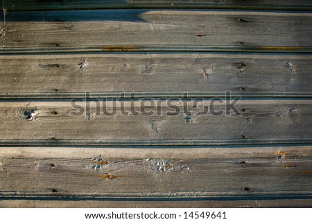 The texture from a covering of old boards