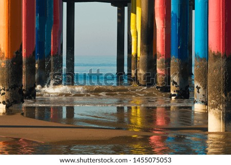 Sea pier scheveningen colors horizon 