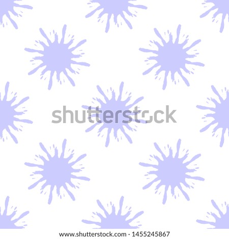 Seamless decorative pattern of symmetrical blots. Abstract background. Colorful design for textile, fabric, web.