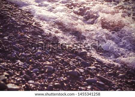 sea beach and spray background image