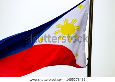 Philippine flag of South Korea