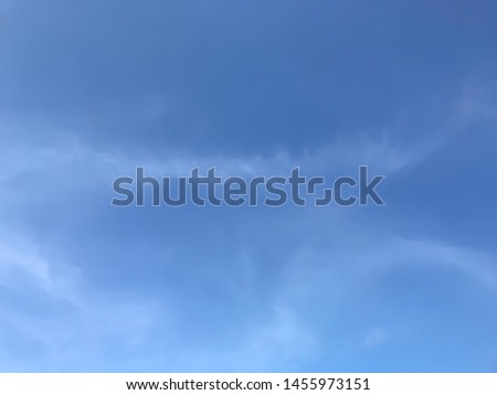 Sky light clouds Blue sky background