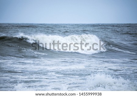 An image of a stormy ocean scenery background
