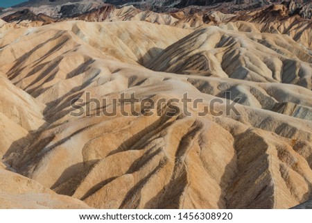 Zabriskie Point is situated in Nevada, United States of America. Travel USA, landscape