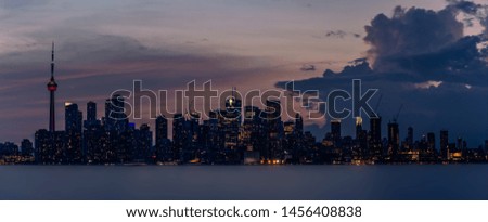 Toronto Skyline from The Toronto Islands