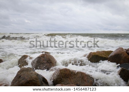 Wave on the Rocks, Svetlogorsk, Kaliningrad region, Russia