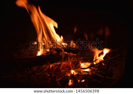 a  photo of fire 