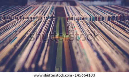 Vinyl records Royalty-Free Stock Photo #145664183