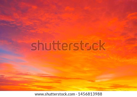 Amazing sunset.Colorful sky in the sunset. Natural Sunset Sunrise Over Field Or Meadow. Bright Dramatic Sky And Dark Ground.Sky background.
long exposure photography.