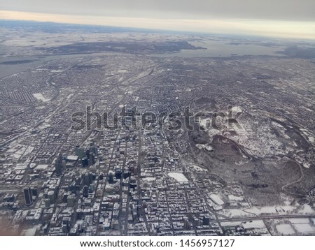Aerial view of Montreal, Quebec
