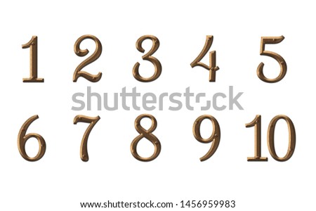house number digits door shield apartment room hotel Royalty-Free Stock Photo #1456959983