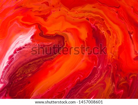 Modern painting. Acrilic creative picture in all shadows of red color Royalty-Free Stock Photo #1457008601