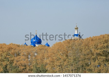 church summer landscape orthodox / summer landscape, faith religion architecture of Russia