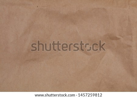 Closeup of brown paper texture background