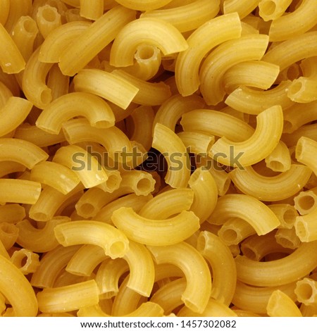 Macro photo food product raw macaroni Vermicelli. Image texture macaroni Vermicelli. Stock image raw macaroni Vermicelli food