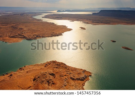 Photography of Lake Powell at Arizona USA