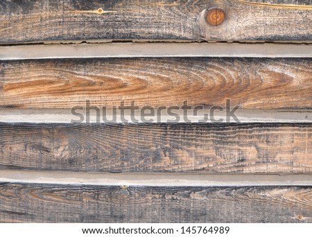 Wood design cement