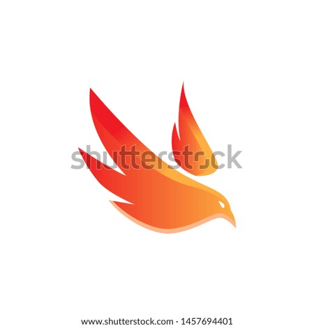 Fire Eagle Logo Design template