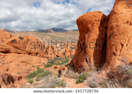 Red Rock Canyon state park Royalty-Free Stock Photo #1457728736