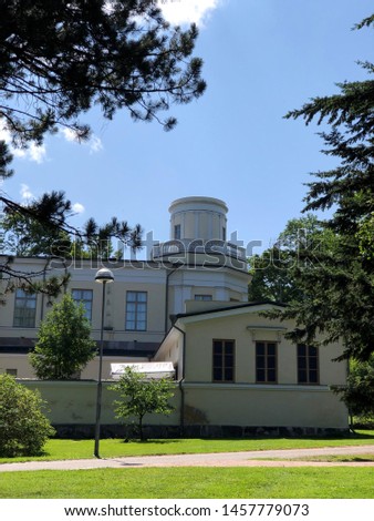 Observatorio Helsinki tähtitiede museo rakennus 
