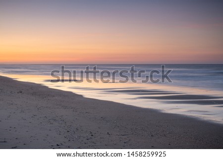 Holden Beach shore in the Summer