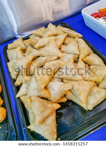 Filipino party food and finger food which is normally serve to family and friends gathering
