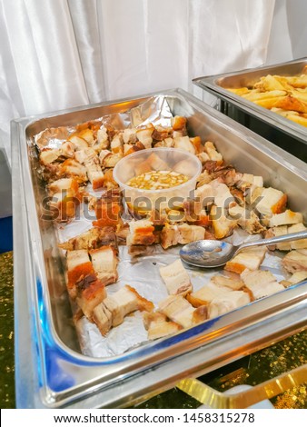 Filipino party food and finger food which is normally serve to family and friends gathering