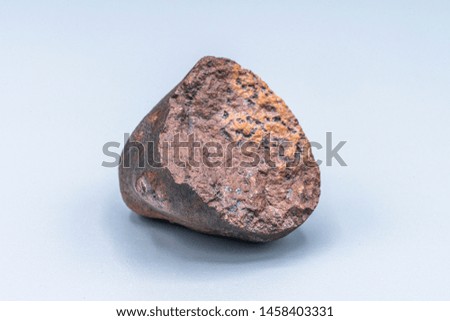 Chondrite Meteorite L Type isolated, piece of rock formed in outer space in the early stages of Solar System as asteroids. This meteorite comes from a meteorite fall impacting Earth at Atacama Desert