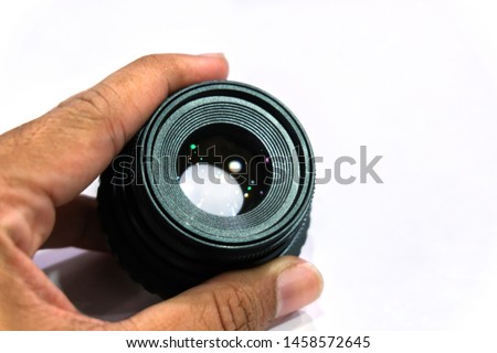 Camera Lens Choosing conceptual,len price calculation.