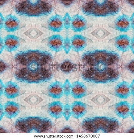 Tie Dye Background. Multicolor Natural Ethnic Illustration. Indigo, Black and White Textile Print. Traditional Backdrop.  Colorful Tie Dye Background.